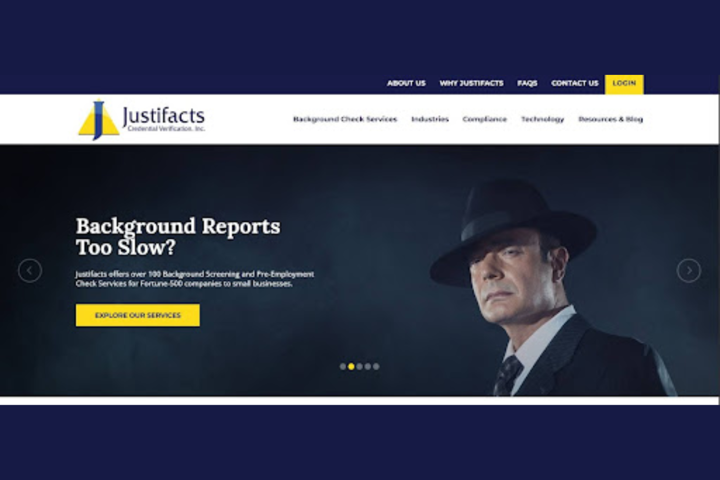 Justifacts screenshot - 10 beste werknemersverificatiediensten beoordeeld in 2026