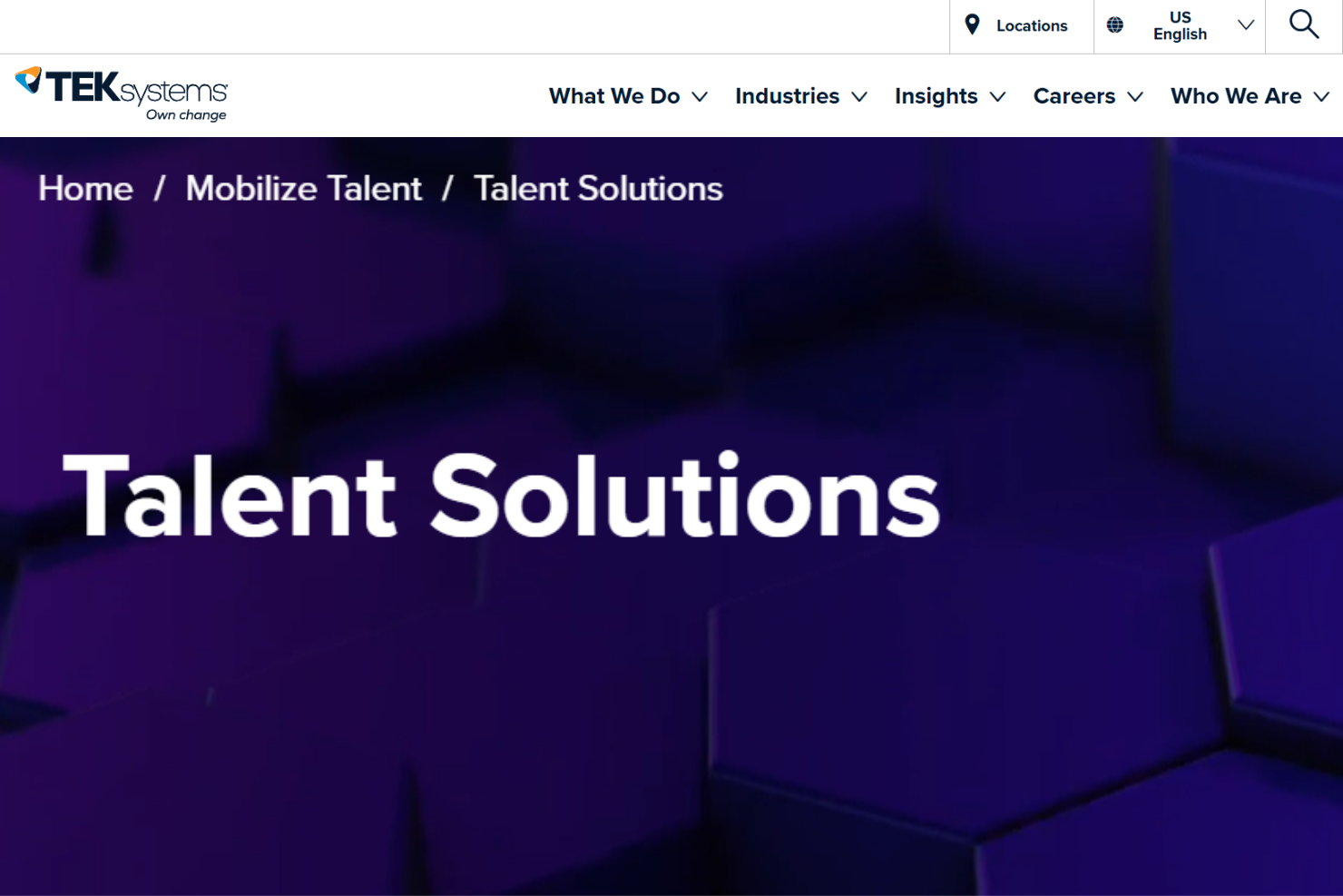 TEKsystems screenshot - 10 beste HR-bureaus beoordeeld in 2026