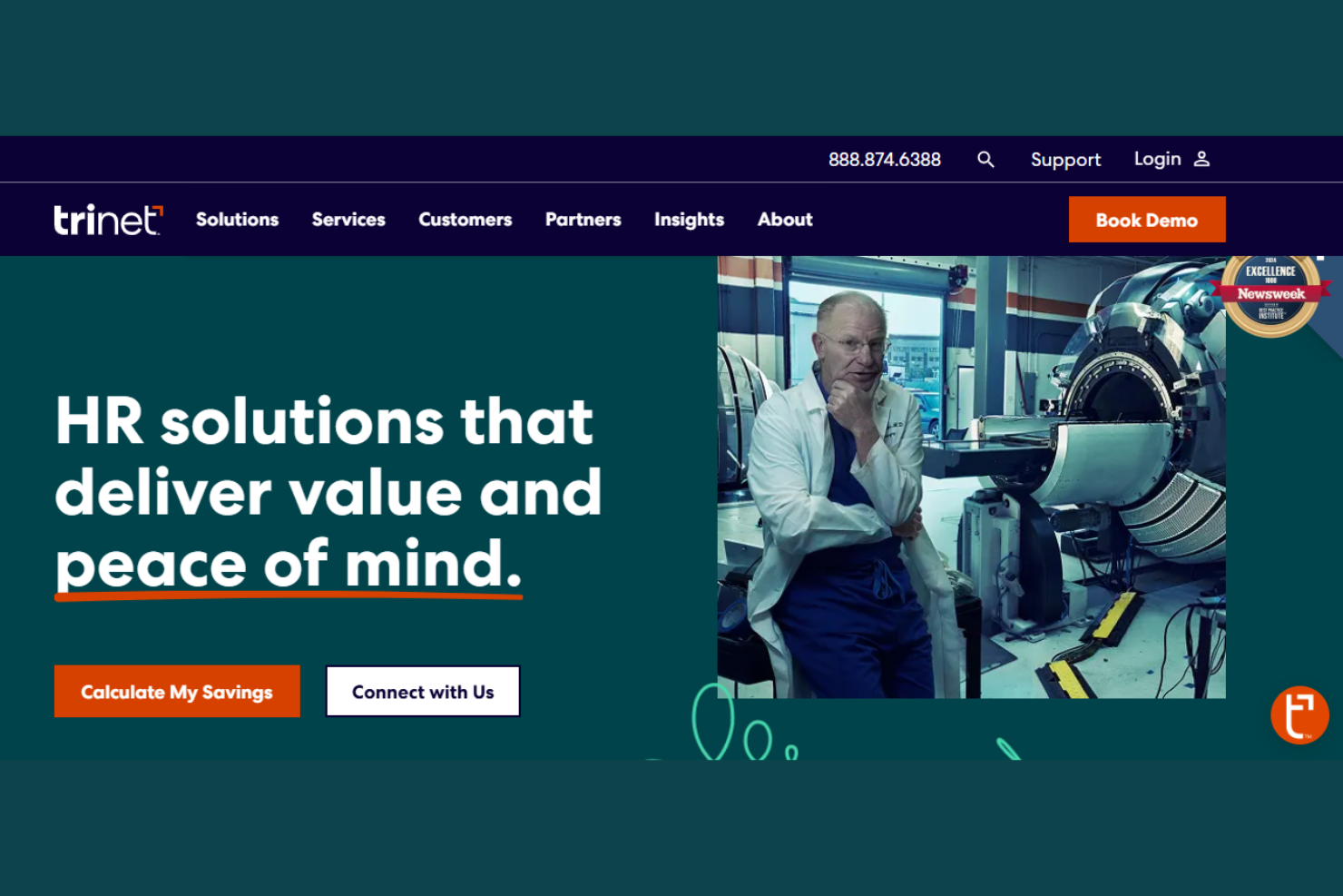 TriNet screenshot - 10 Beste HR-adviesbureaus in New York beoordeeld in 2026