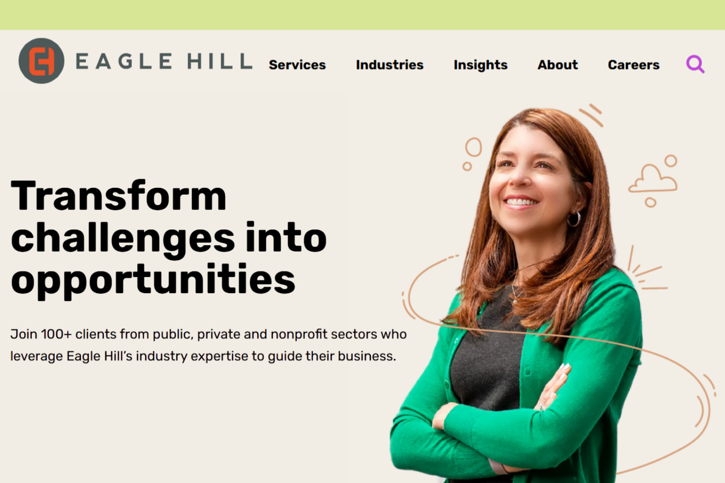 Eagle Hill Consulting screenshot - 10 beste consultants voor talentmanagement beoordeeld in 2026