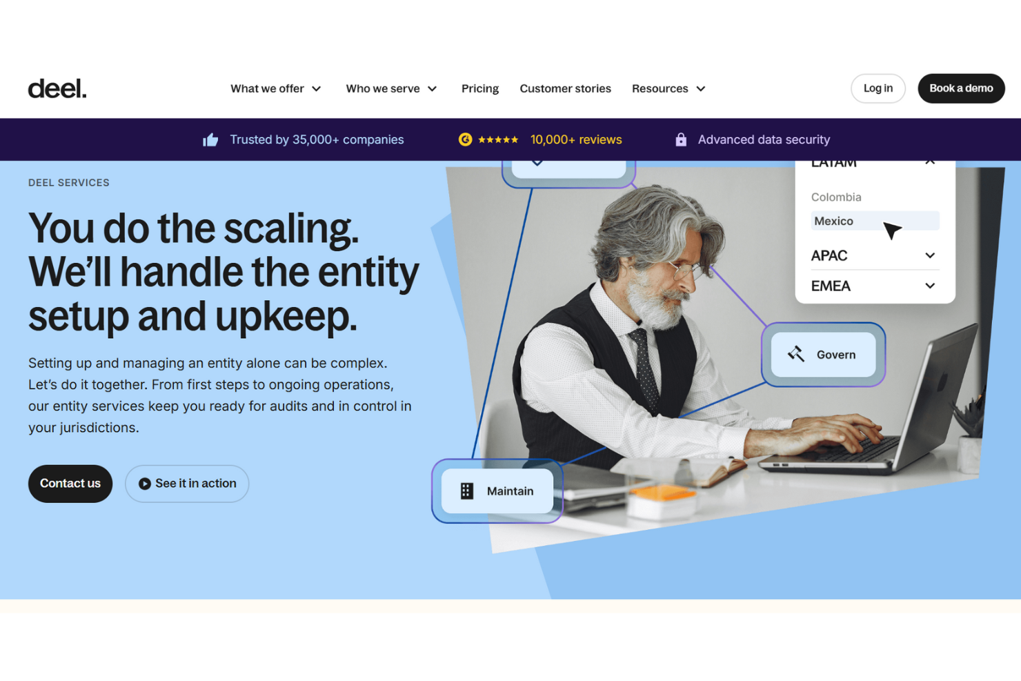 Deel Hire screenshot - 10 beste consultants voor talentmanagement beoordeeld in 2026