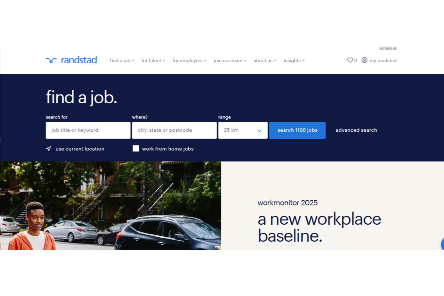 Randstad Australia screenshot - 10 beste wervingsbedrijven in Sydney beoordeeld in 2026
