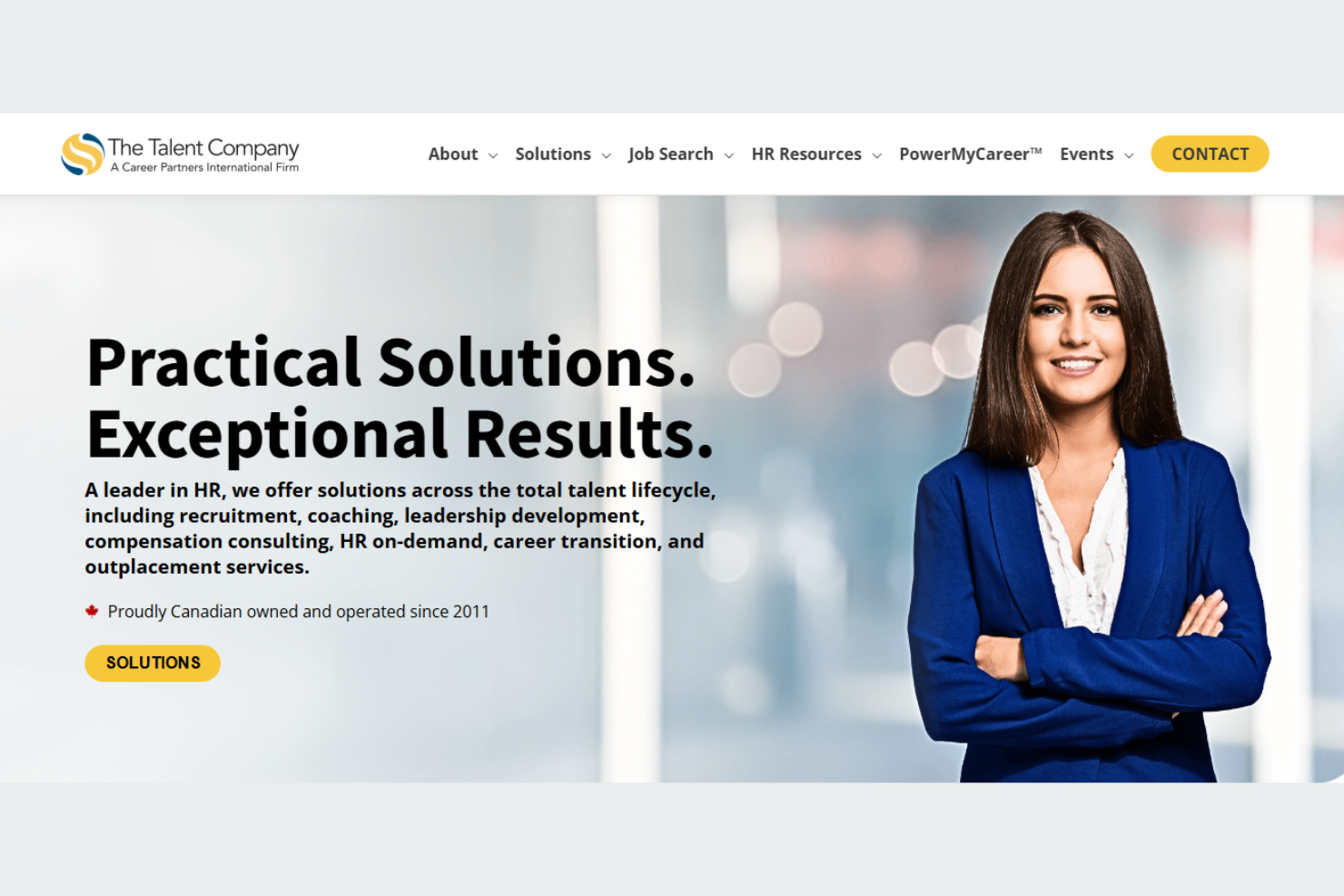 The Talent Company screenshot - 10 beste HR-adviesbureaus in Canada beoordeeld in 2026