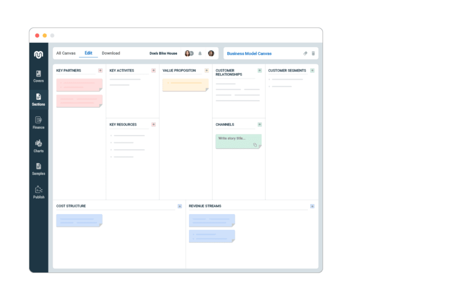 Upmetrics screenshot - 10 beste AI-strategietools beoordeeld in 2026