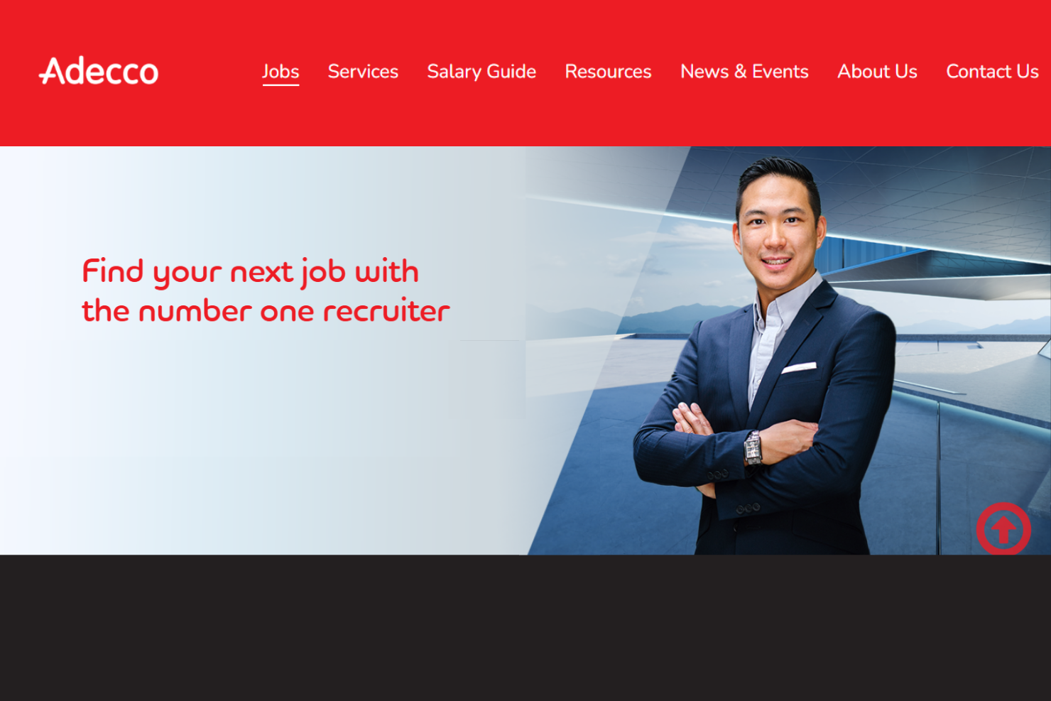 Adecco screenshot - 10 beste wervingsbedrijven in Thailand beoordeeld in 2026