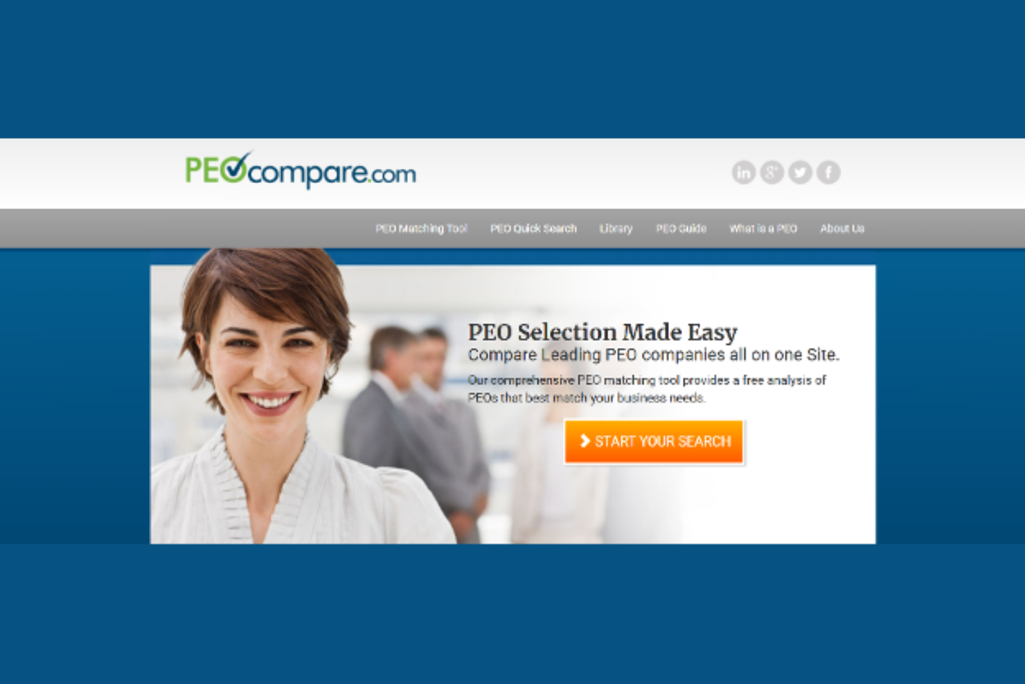 PEO Compare screenshot - 10 Beste PEO-makelaars van 2026: Beoordeeld en vergeleken