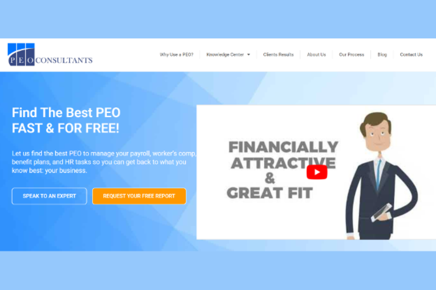PEO Consultants screenshot - 10 Beste PEO-makelaars van 2026: Beoordeeld en vergeleken