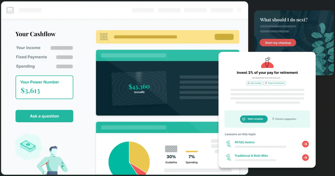 LearnLux screenshot - 10 Beste software voor financieel welzijn beoordeeld in 2026