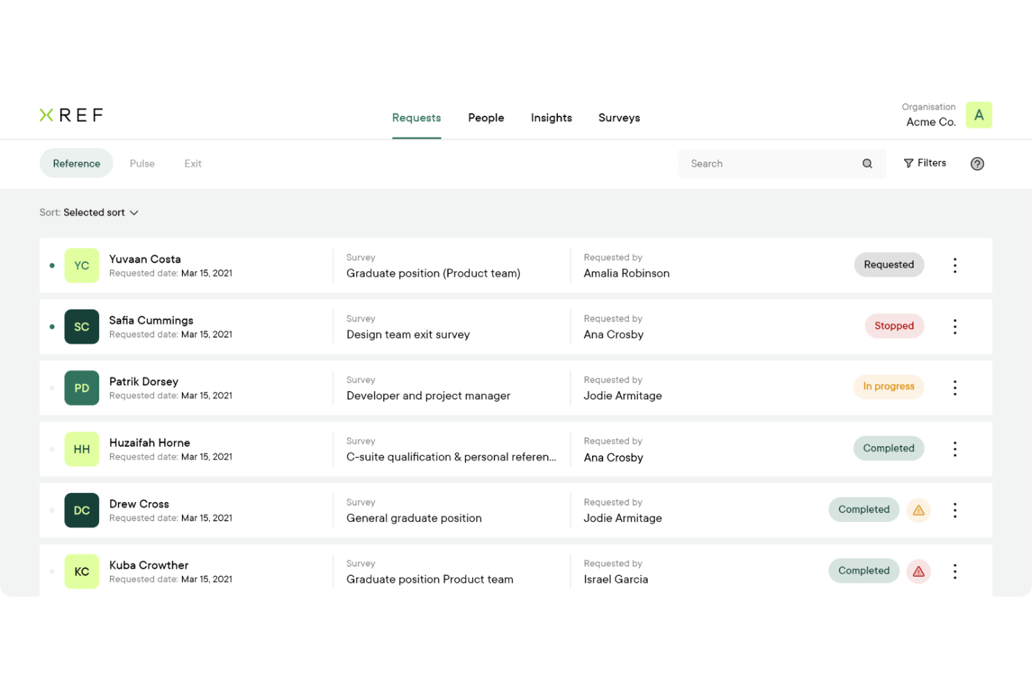 Xref screenshot - 10 beste software voor referentiecontroles in 2026