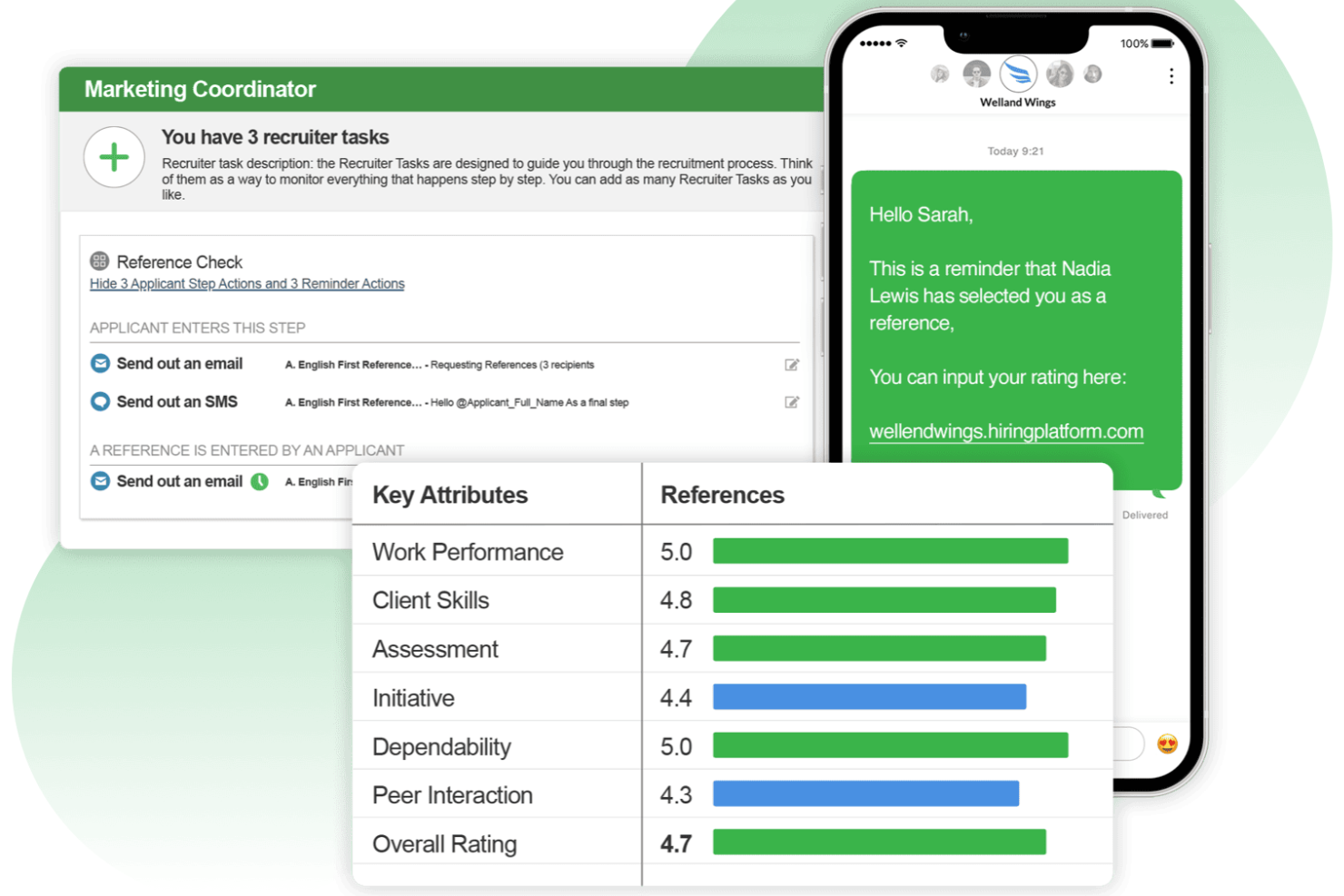 VidCruiter screenshot - 10 beste software voor referentiecontroles in 2026