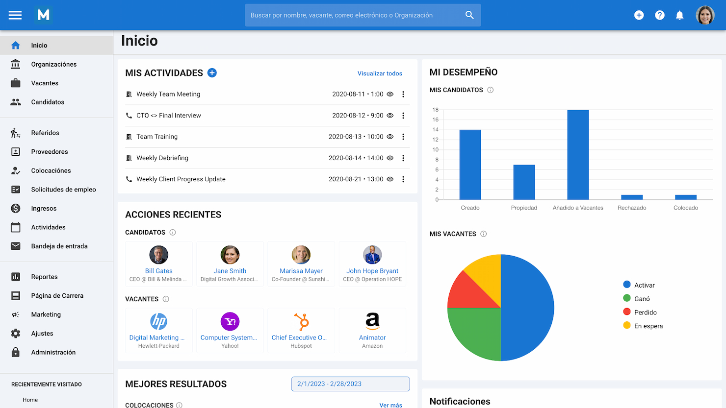 Manatal screenshot - 10 beste concurrenten van Jobvite voor werving in 2026