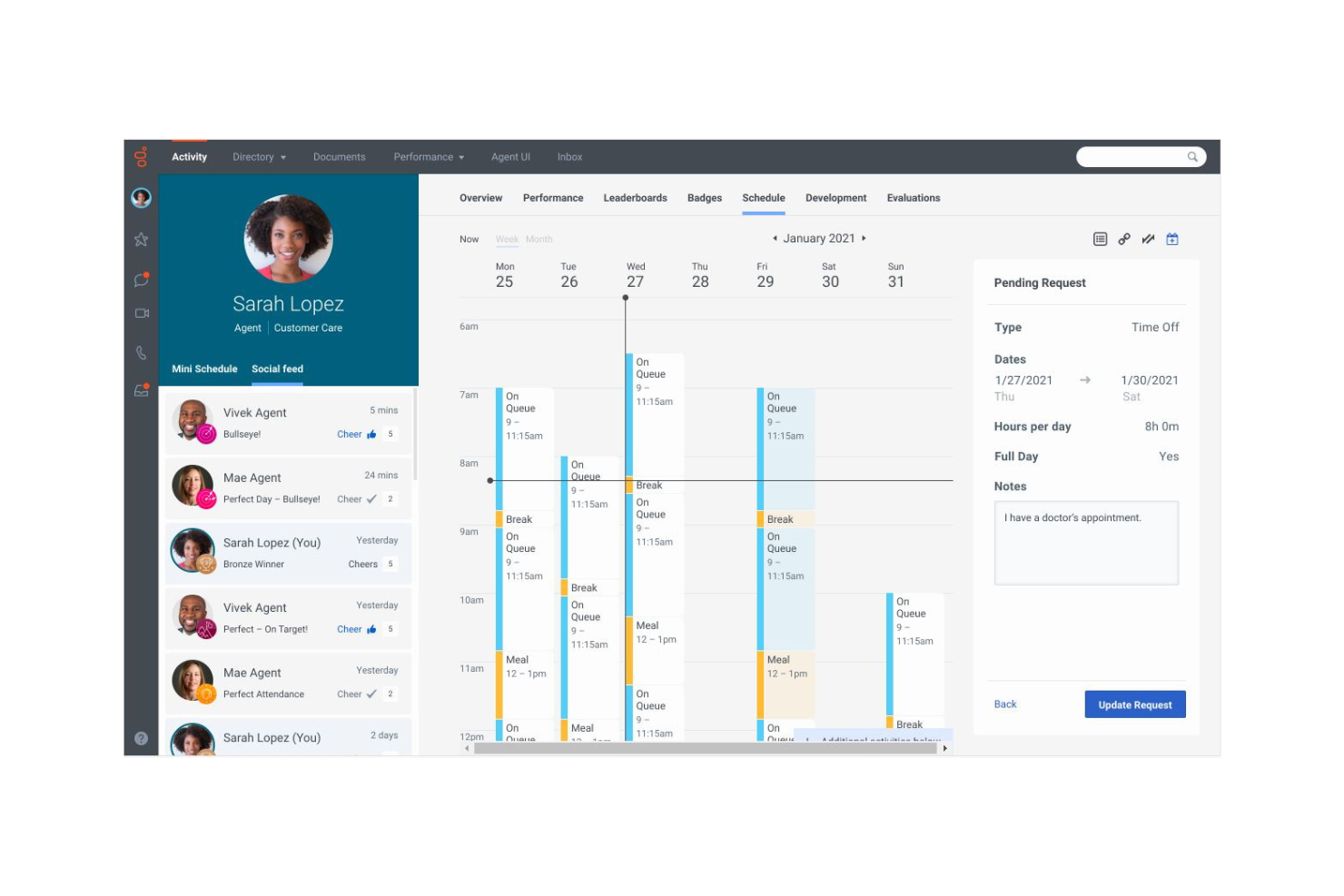 Genesys screenshot - 10 beste AI-tools voor personeelsplanning beoordeeld in 2026