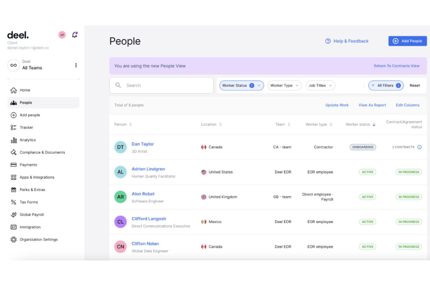 Deel HR screenshot - 10 beste software voor werknemersfeedback van 2026