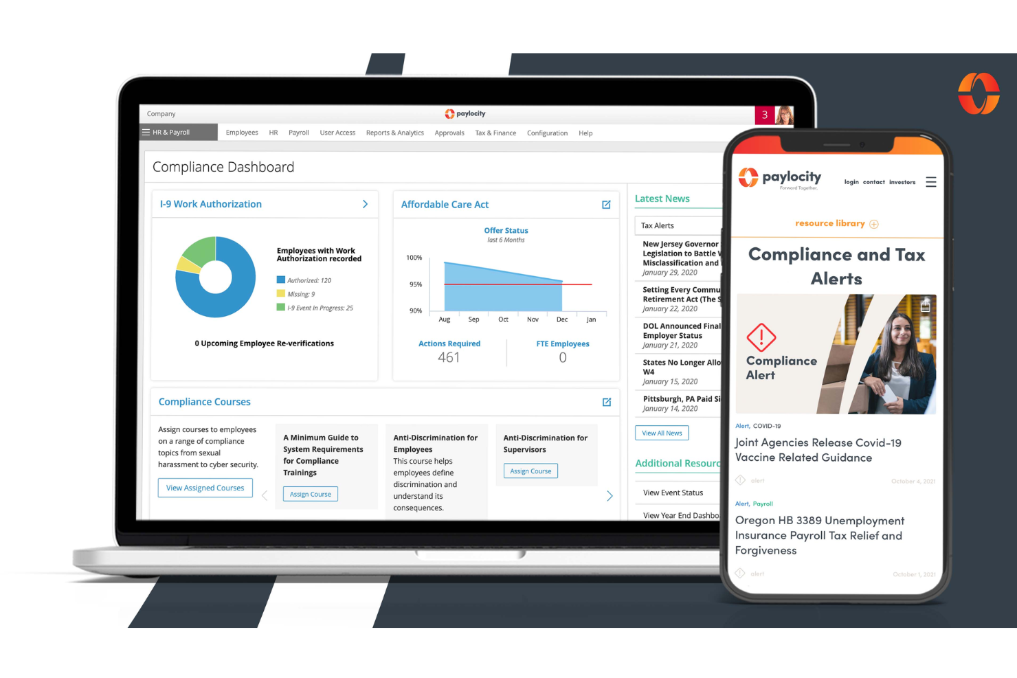 Paylocity screenshot - 10 beste adviesbureaus voor HR-compliance van 2026
