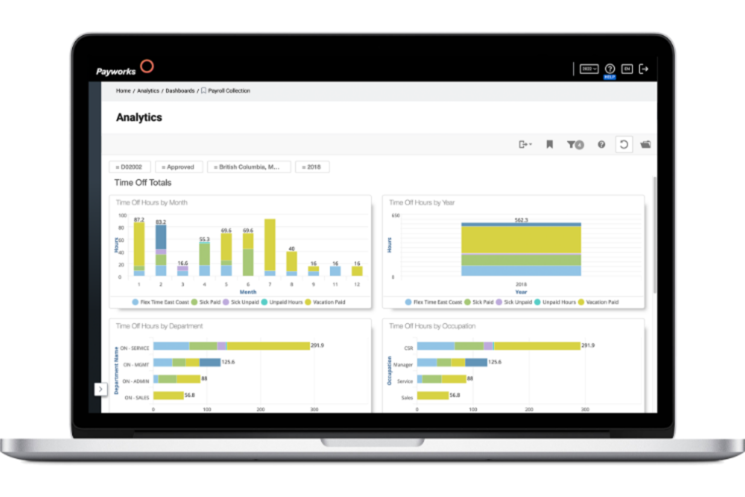 Payworks screenshot - 10 beste Canadese HR-software van 2026: beoordeeld & vergeleken