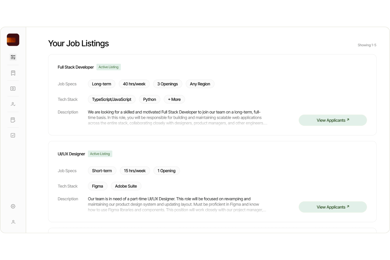 Strider screenshot - 10 beste hr-diensten voor startups in 2026: beoordeeld