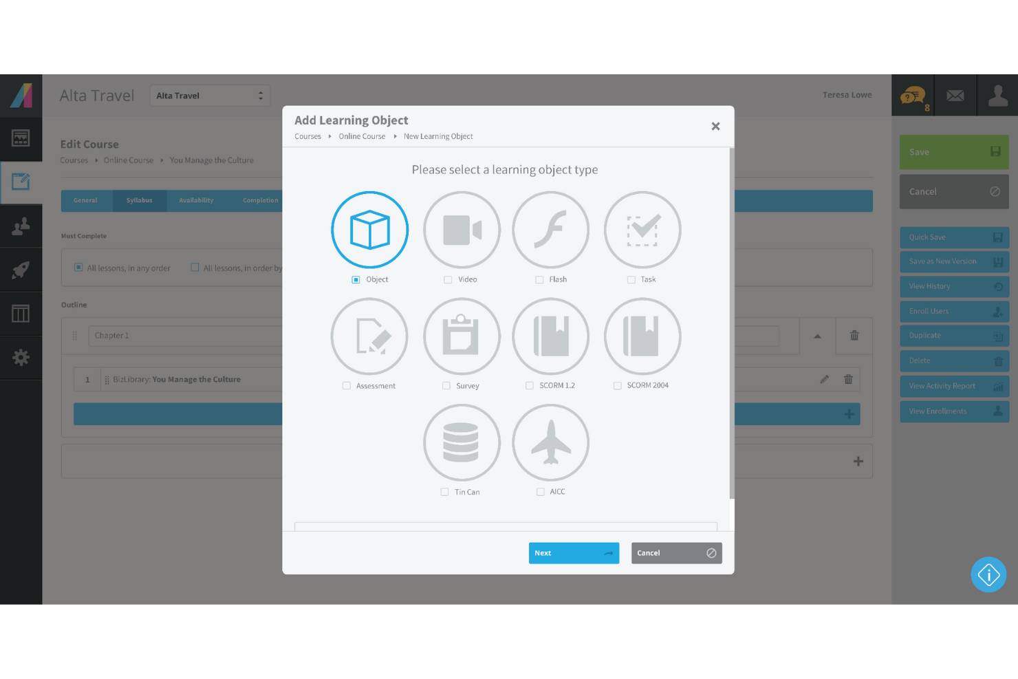 Absorb screenshot - 10 beste online trainingssoftware van 2026