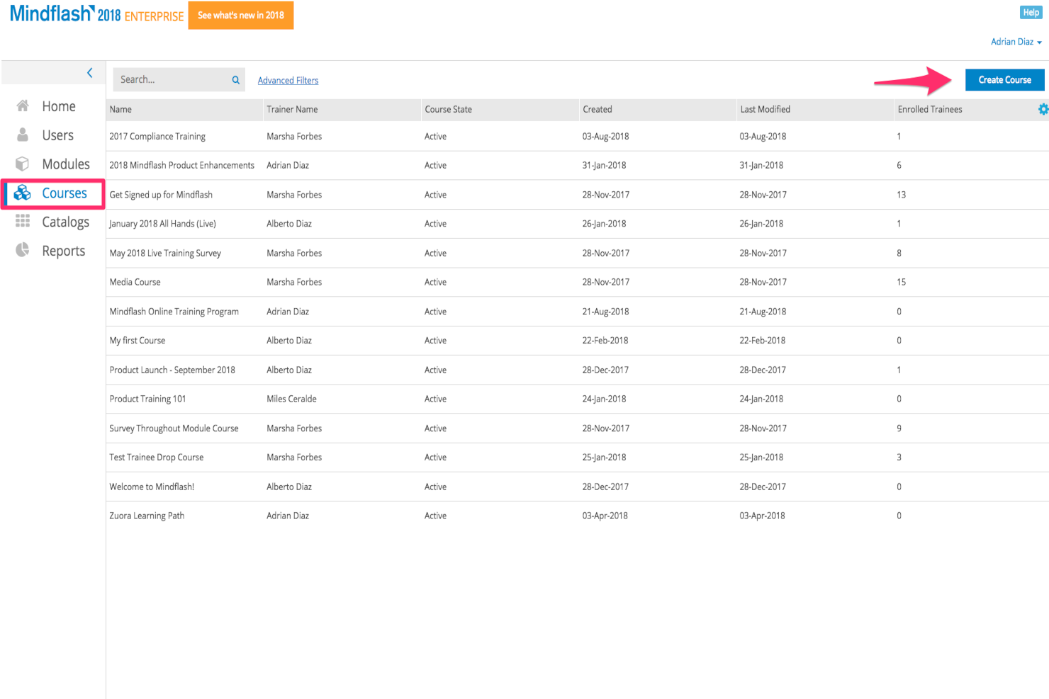 Mitratech Perform screenshot - 10 beste LMS’en voor bedrijfstrainingen in kleine bedrijven in 2026