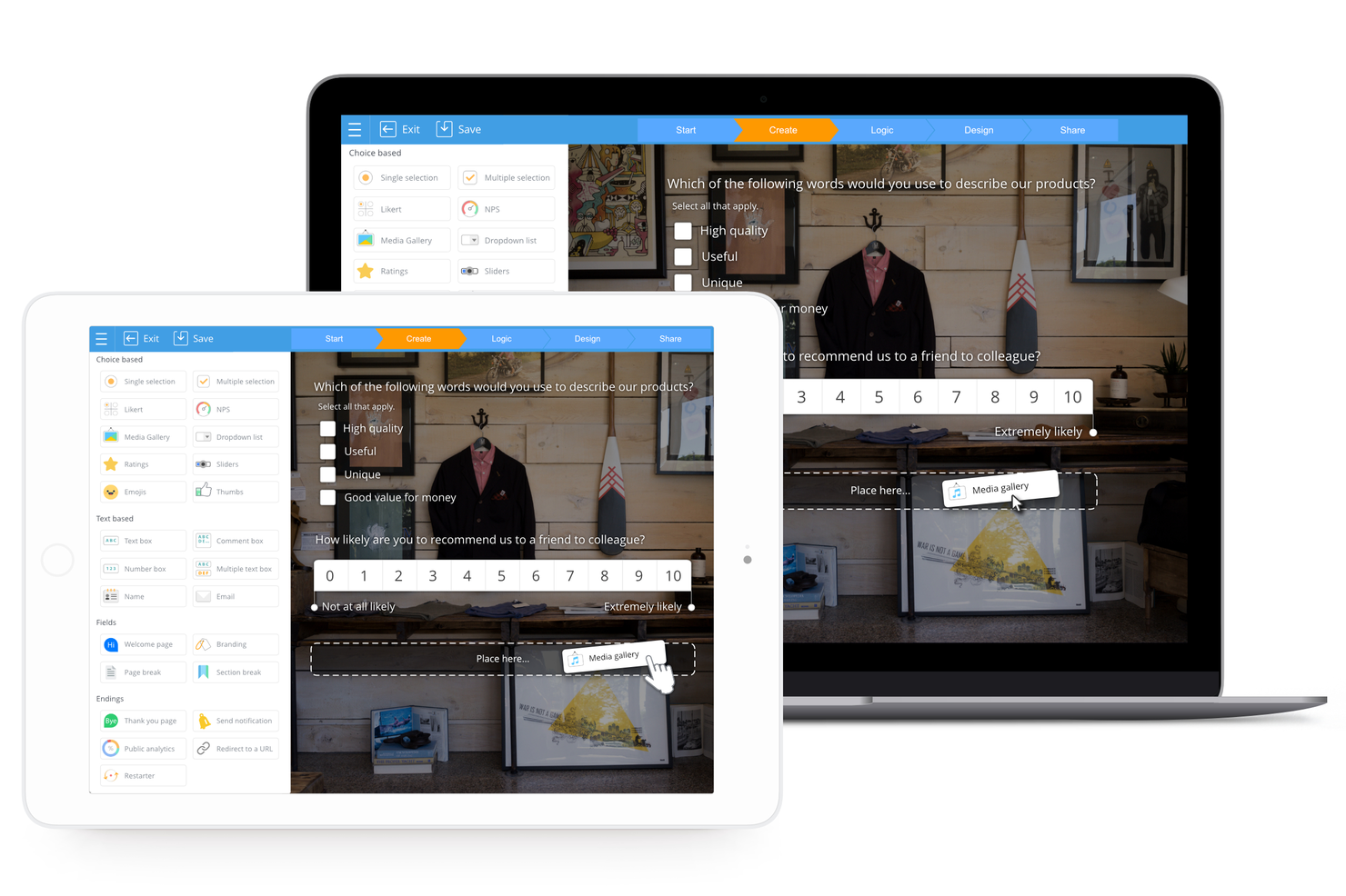 SurveyLegend screenshot - 10 beste tools voor werknemersonderzoeken van 2026 voor feedback van medewerkers