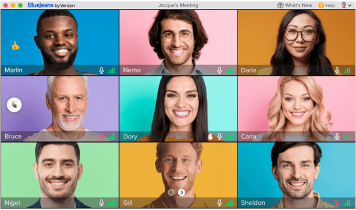 Blue Jeans Network screenshot - 10 beste software voor vergaderbeheer van 2026