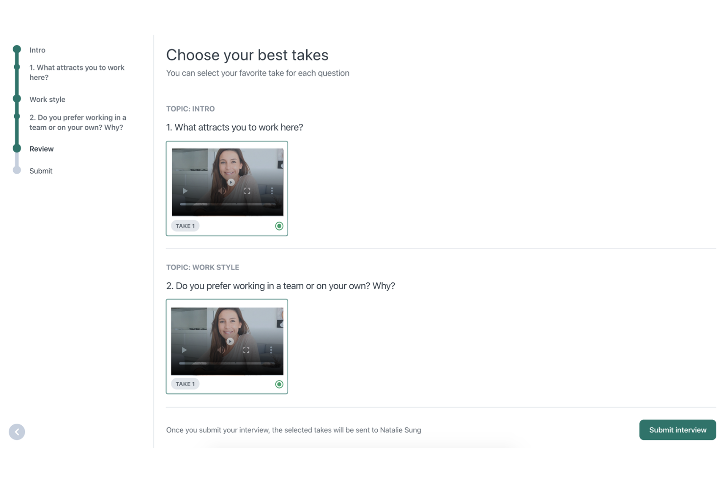 Workable screenshot - 10 beste software voor video-interviews beoordeeld voor 2026