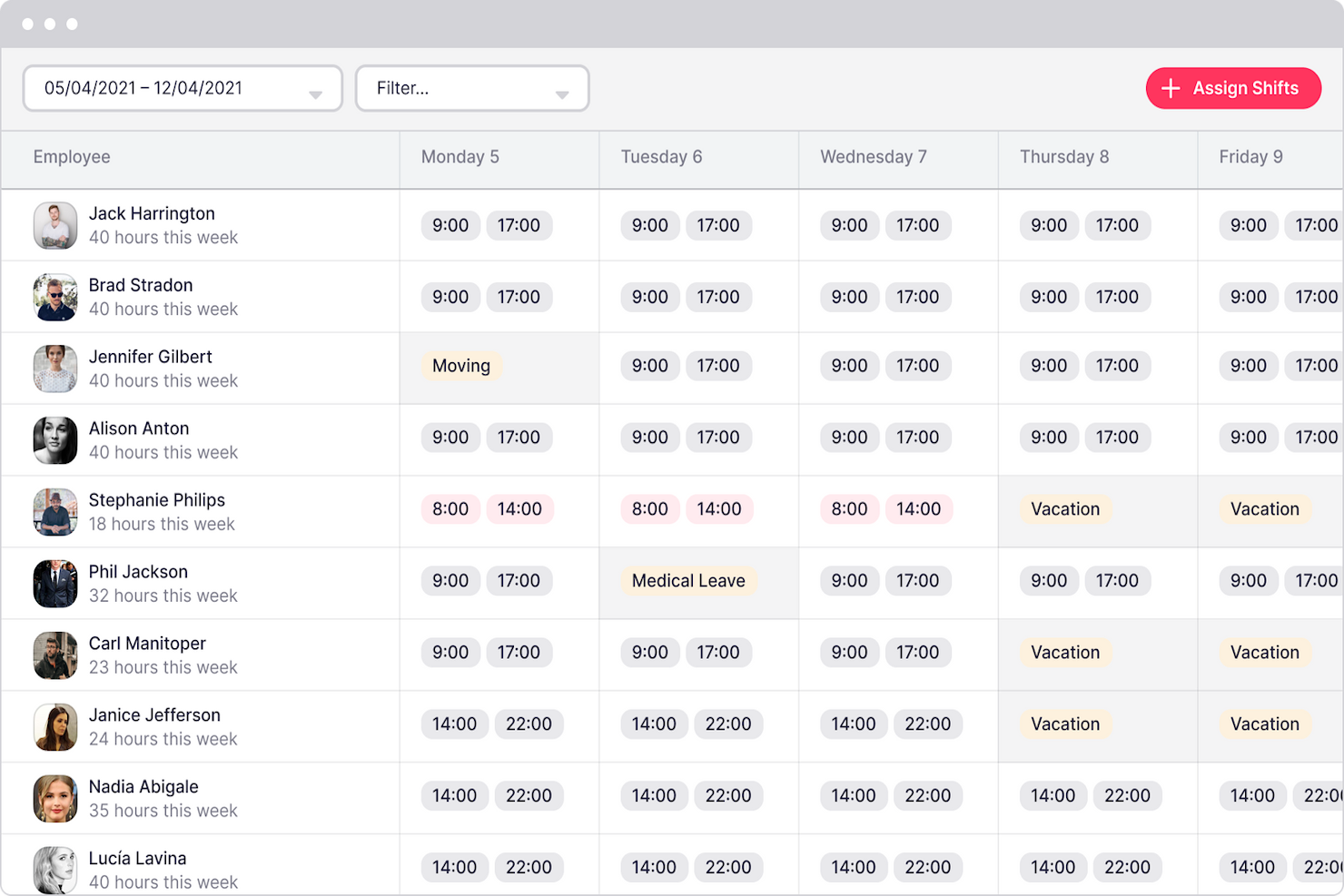 Factorial screenshot - 10 beste softwareoplossingen voor personeelsbeheer van 2026: beoordeeld