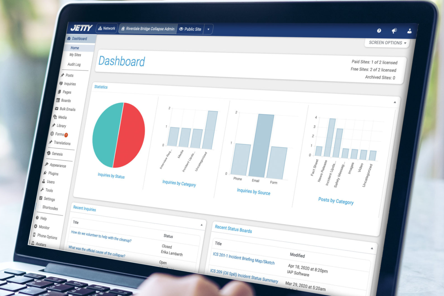 Jetty screenshot - 10 beste AI-tools voor crisisbeheer beoordeeld in 2026