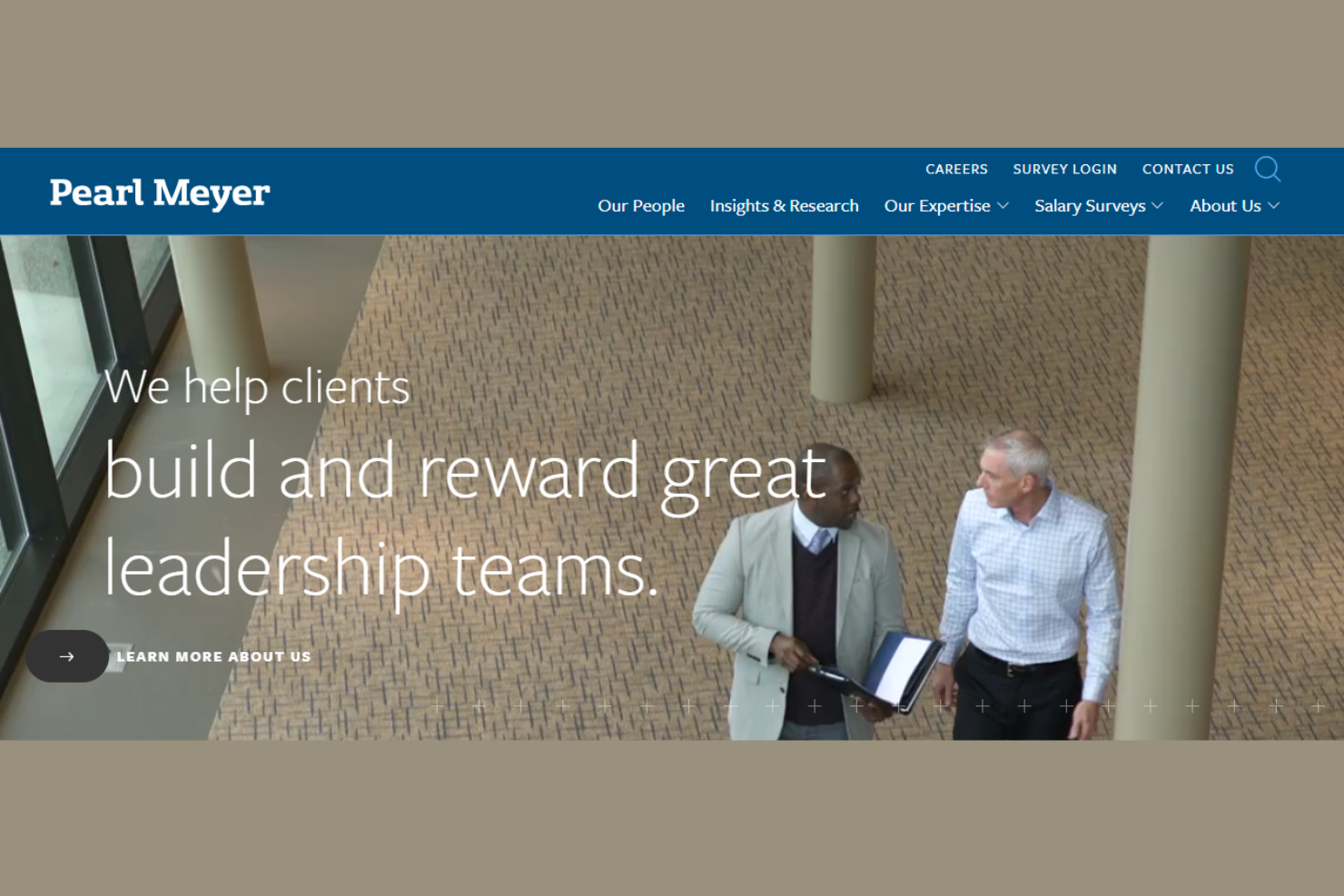 Pearl Meyer screenshot - 10 Beste HR-adviesbureaus in New York beoordeeld in 2026