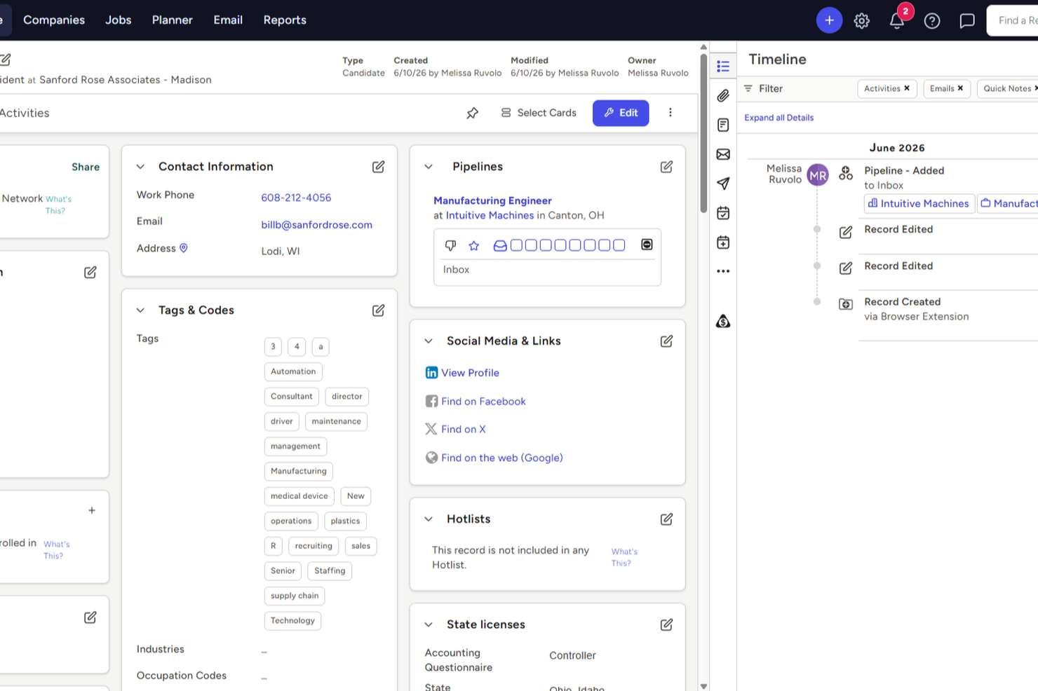 TE Recruit screenshot - 10 beste cloudwervingssoftware voor aanwervingsteams 2026