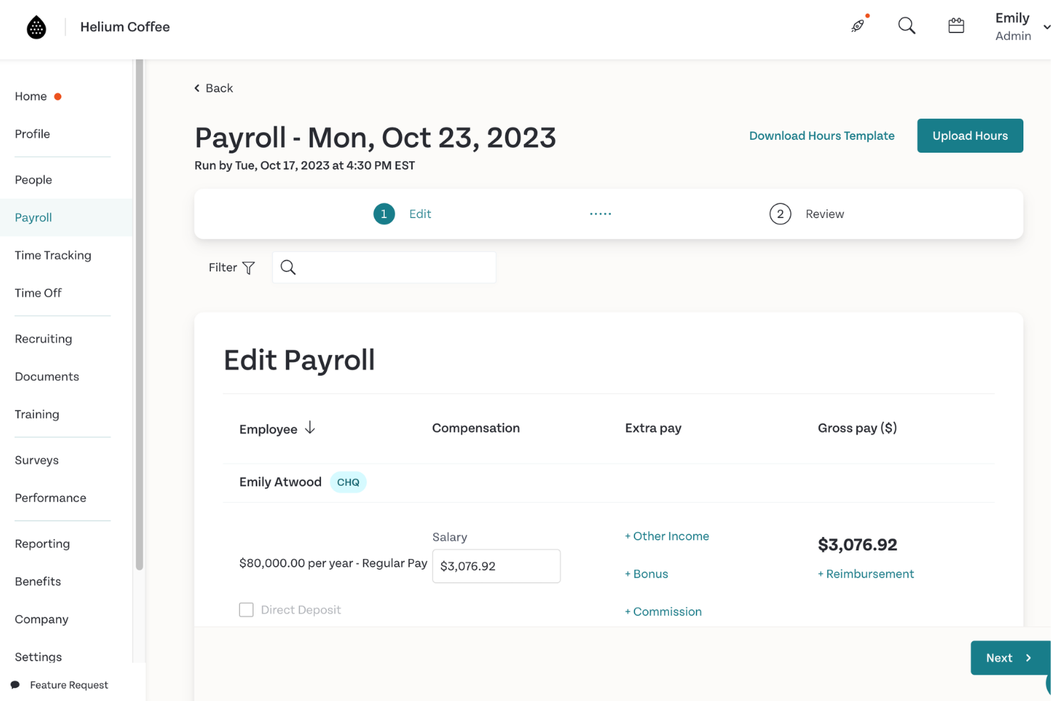 Employment Hero screenshot - 10 beste Canadese loonadministratiesoftware beoordeeld voor 2026