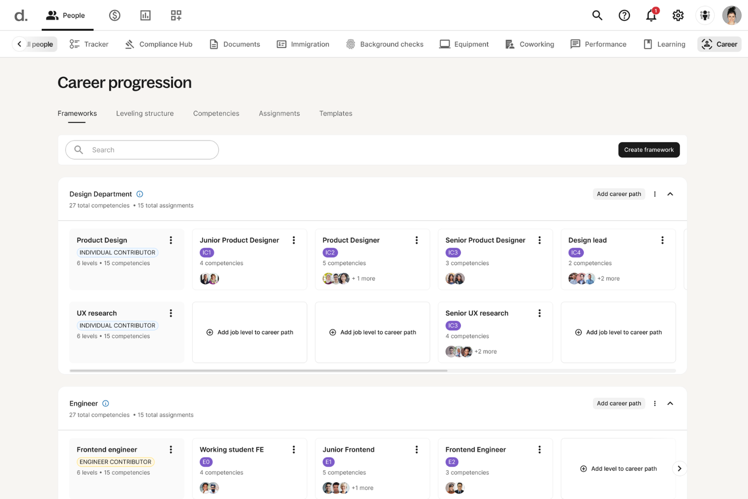 Deel HR screenshot - 10 beste leiderschapsontwikkelingsprogramma’s van 2026