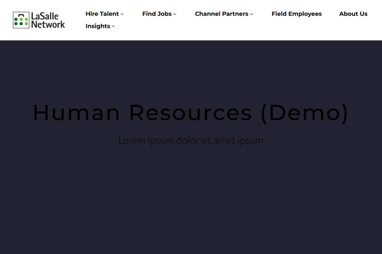 LaSalle Network screenshot - 10 beste HR-bureaus beoordeeld in 2026
