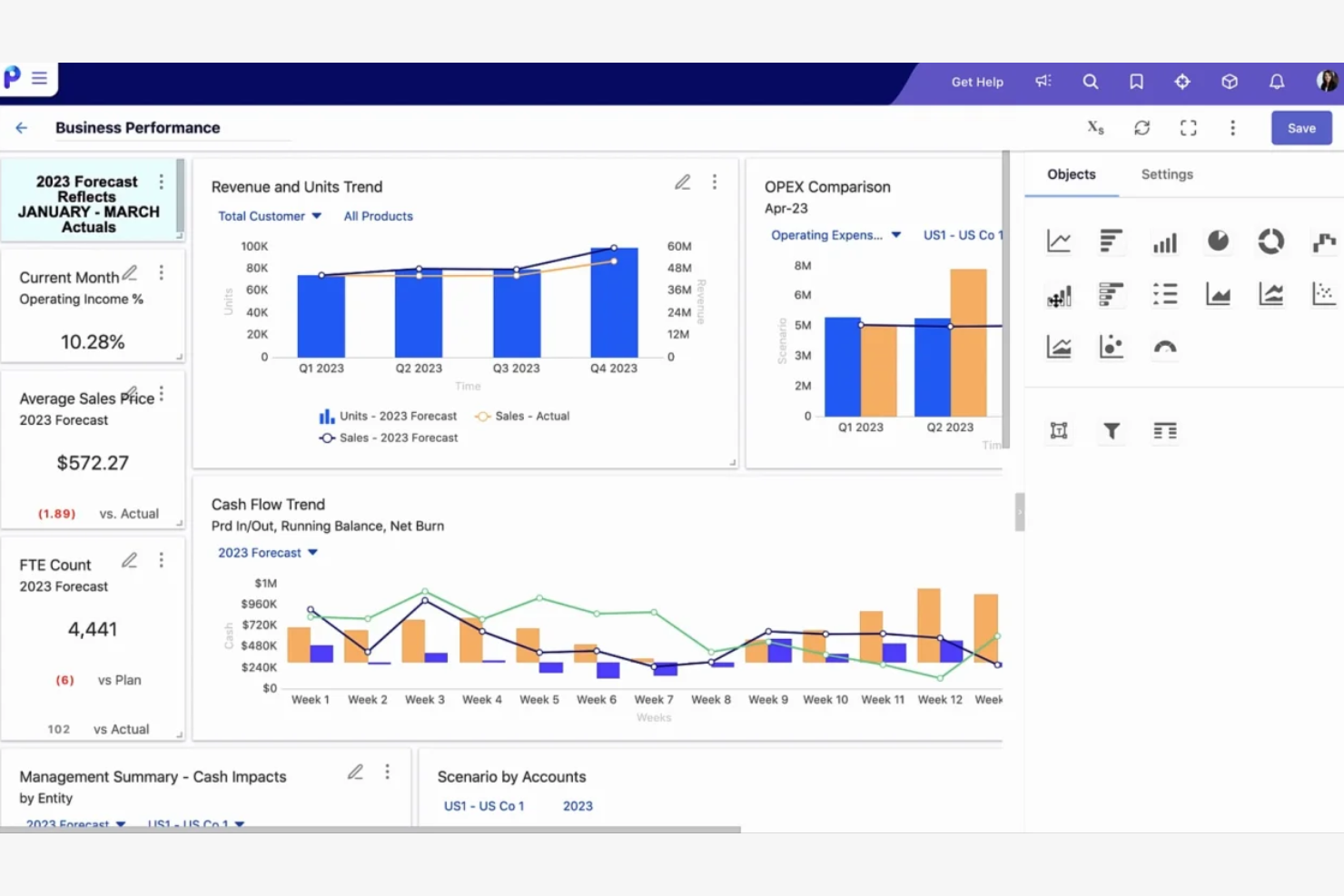 Planful screenshot - 10 bästa konkurrenterna till Workday Adaptive Planning som granskats 2026