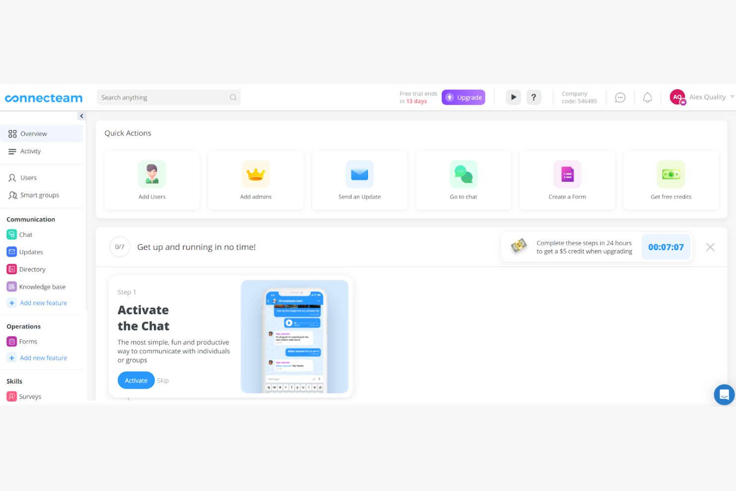 Connecteam screenshot - 10 bästa programvarorna för AI-bemanning av anställda – granskade 2026