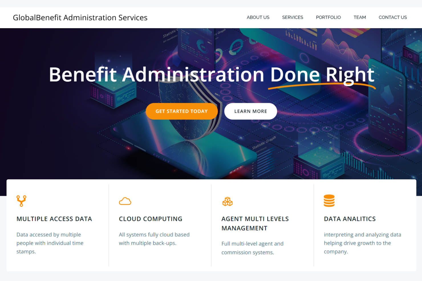 Global Benefit Administration Services screenshot - 10 bästa globala administrationstjänsterna för förmåner – granskade 2026