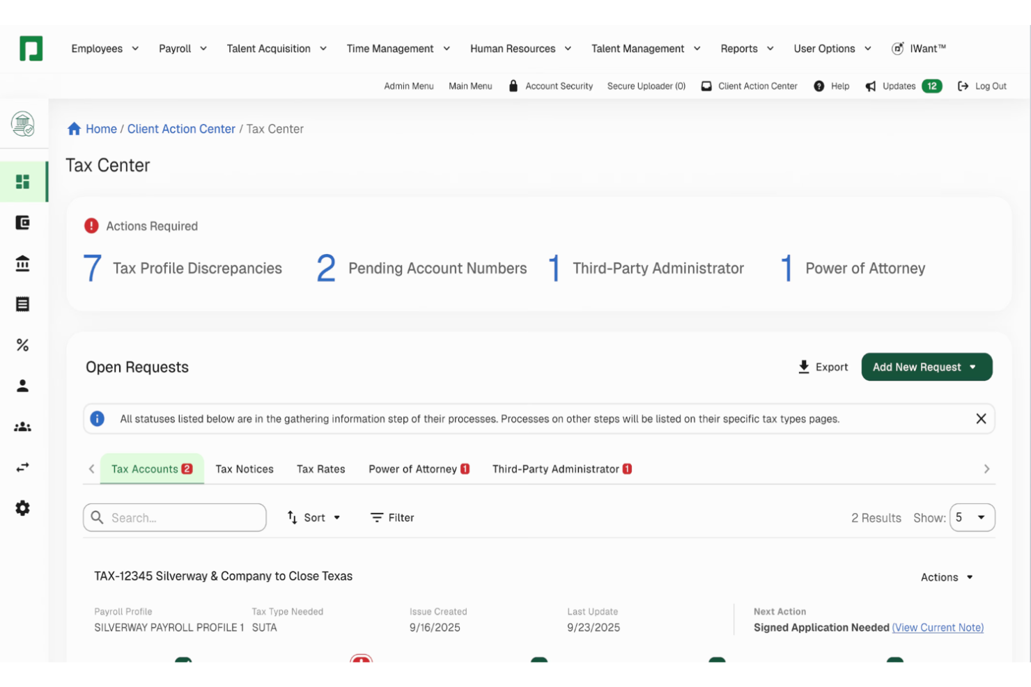 Paycom screenshot - 10 bästa HR-kärnsystemen 2026: Recenserade och jämförda