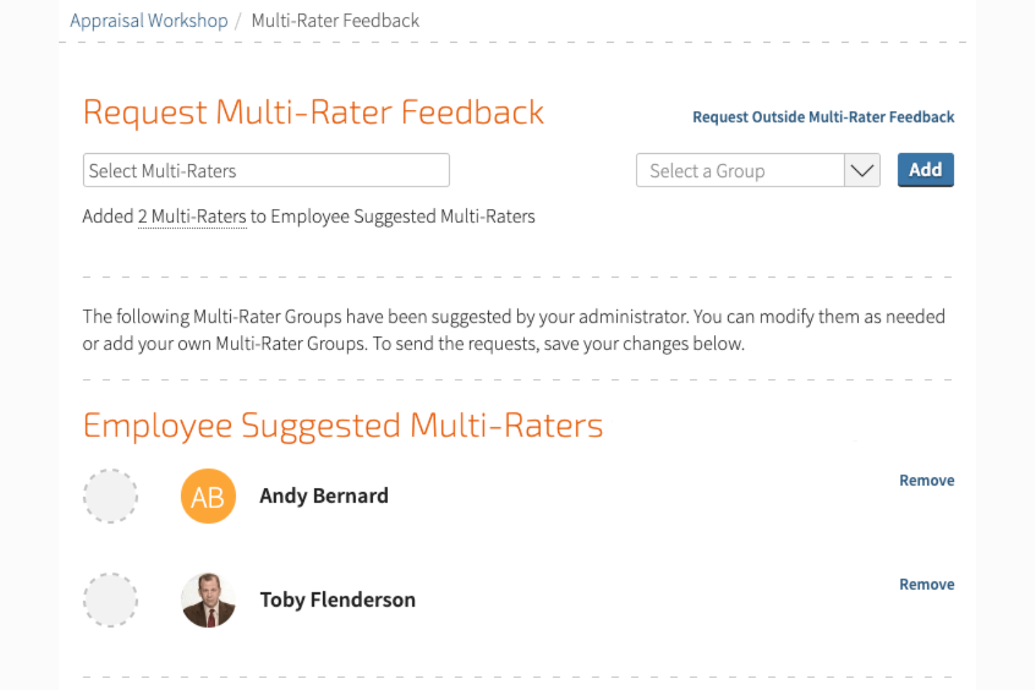 Mitratech Perform screenshot - 10 bästa programvarorna för medarbetarfeedback 2026