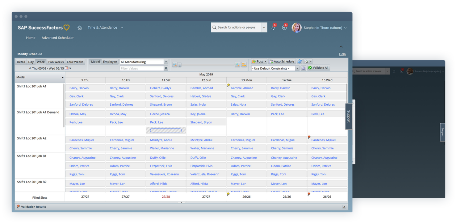 SAP SuccessFactors HCM screenshot - 10 bästa AI-programvarorna för HR-hantering – granskade 2026