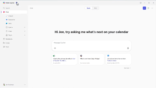 Microsoft CoPilot screenshot - 10 bästa AI-verktygen granskade 2026