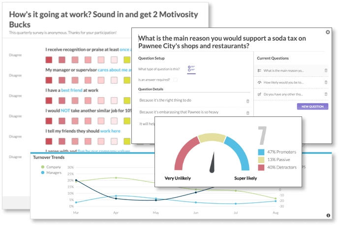 Motivosity screenshot - 10 bästa programvarorna för medarbetarengagemang 2026