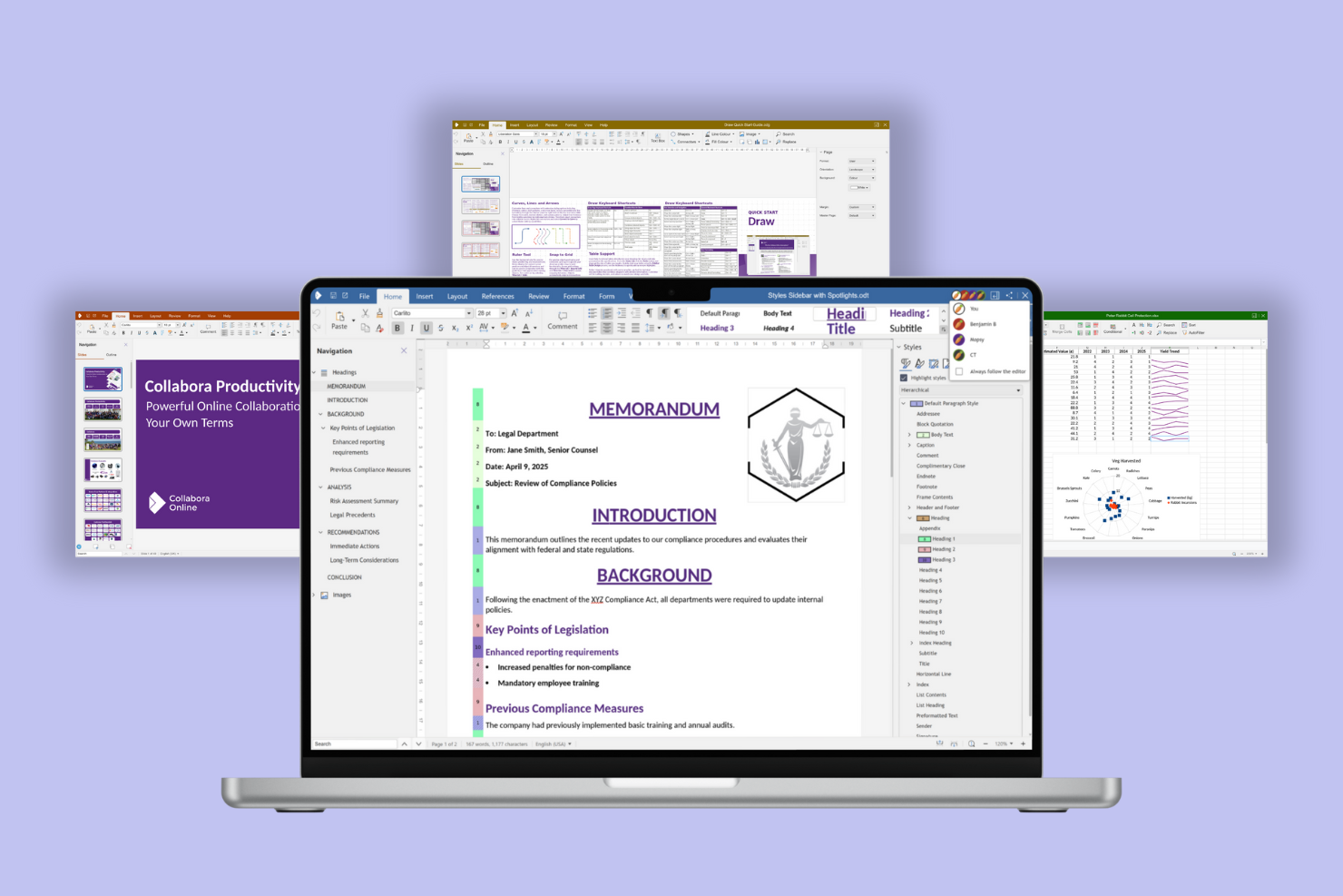 Collabora Online screenshot - 10 Mejores Alternativas a Google Docs Analizadas en 2026