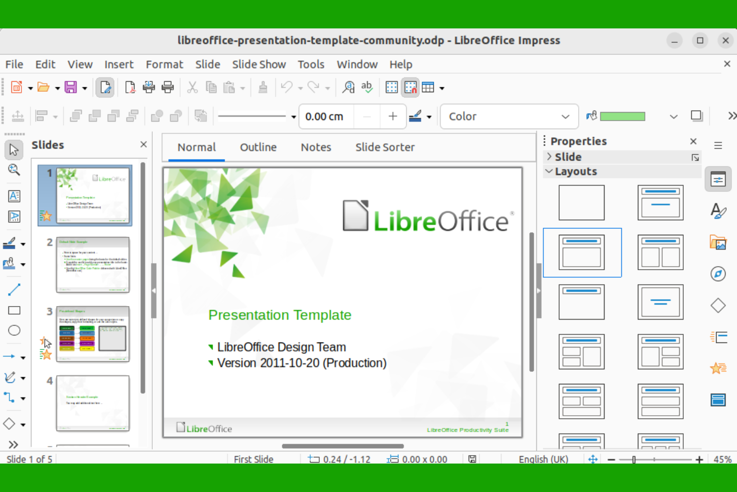 LibreOffice screenshot - 10 beste alternatieven voor Google Documenten beoordeeld in 2026