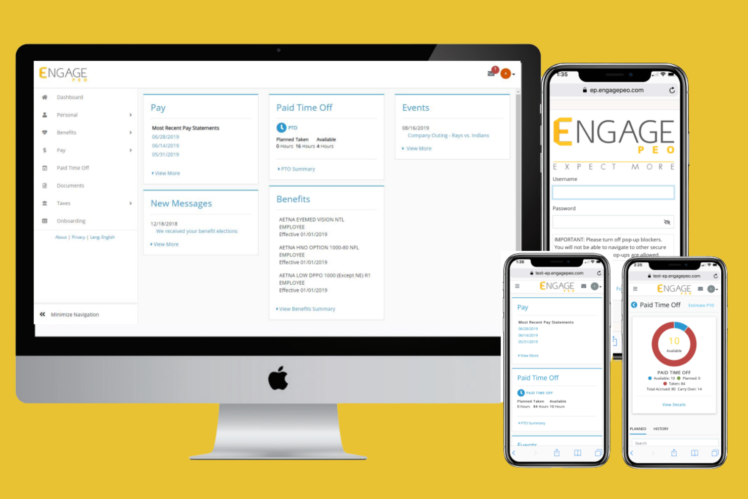 Engage PEO screenshot - 10 Mejores Competidores de Insperity Analizados en 2026