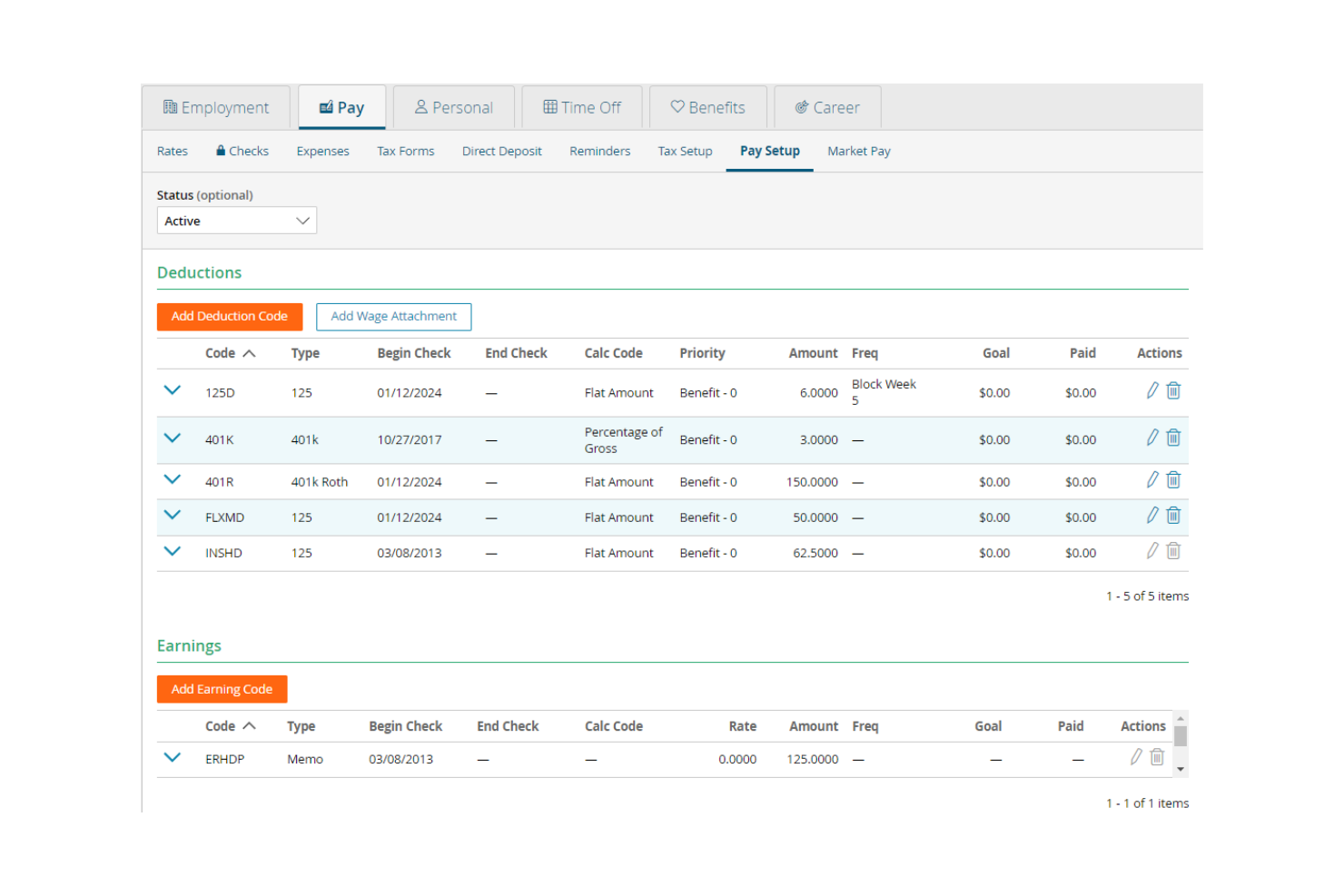 Paylocity screenshot - 10 meilleurs concurrents d’Onpay examinés en 2026