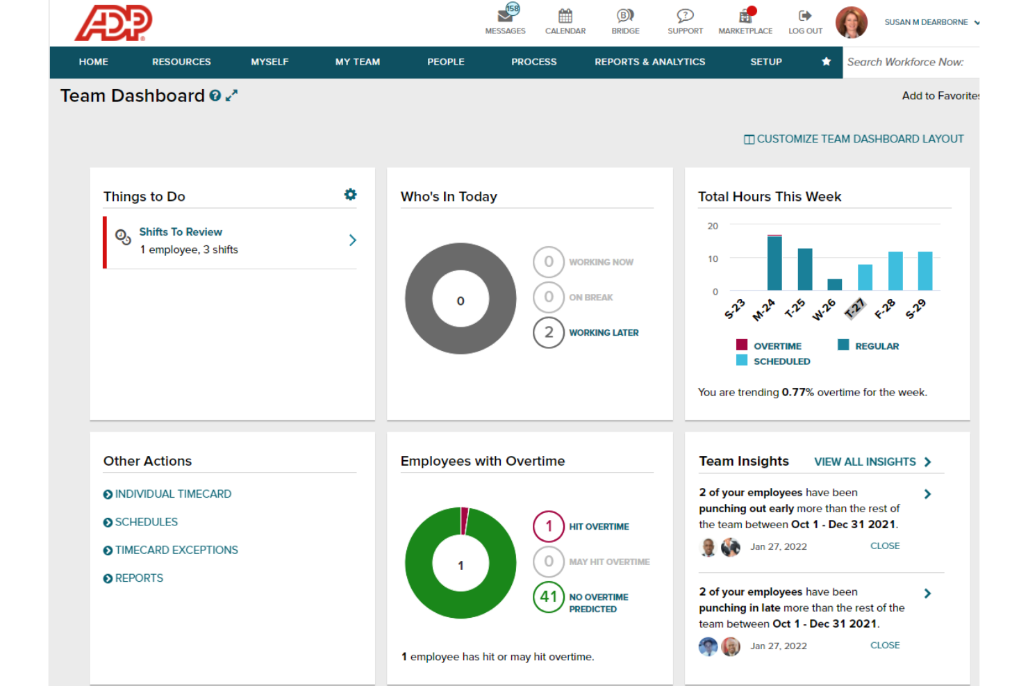 ADP screenshot - 10 Mejores Competidores de Insperity Analizados en 2026