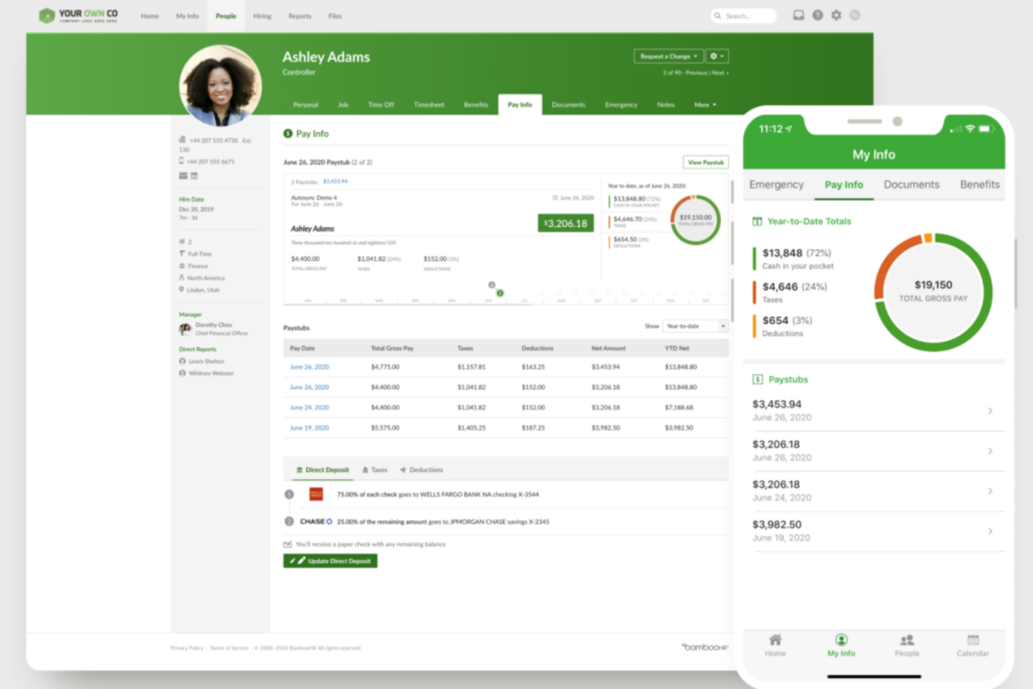 BambooHR screenshot - 10 beste Bambee-alternatieven beoordeeld in 2026