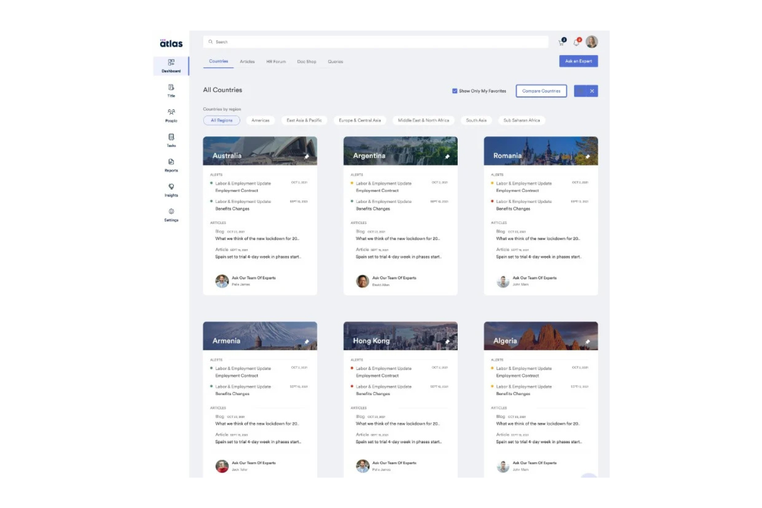 Atlas HXM screenshot - Die 10 besten Alternativen zu Native Teams im Test 2026