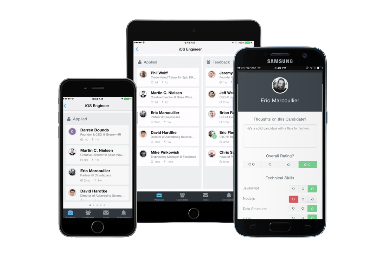 Breezy HR screenshot - Die 10 besten Manatal-Alternativen im Test 2026