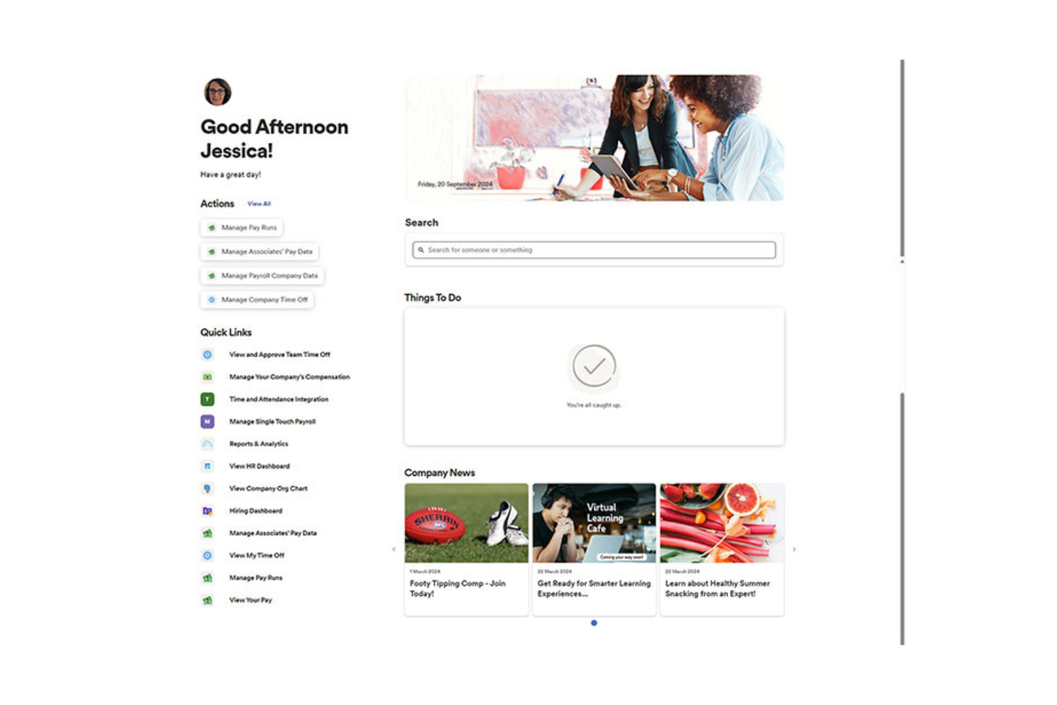 ADP Lyric HCM screenshot - Le 10 migliori alternative a Paycom recensite nel 2026