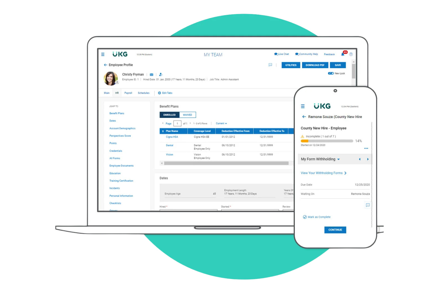 UKG Enterprise screenshot - Die 10 besten Paycom-Alternativen im Test 2026